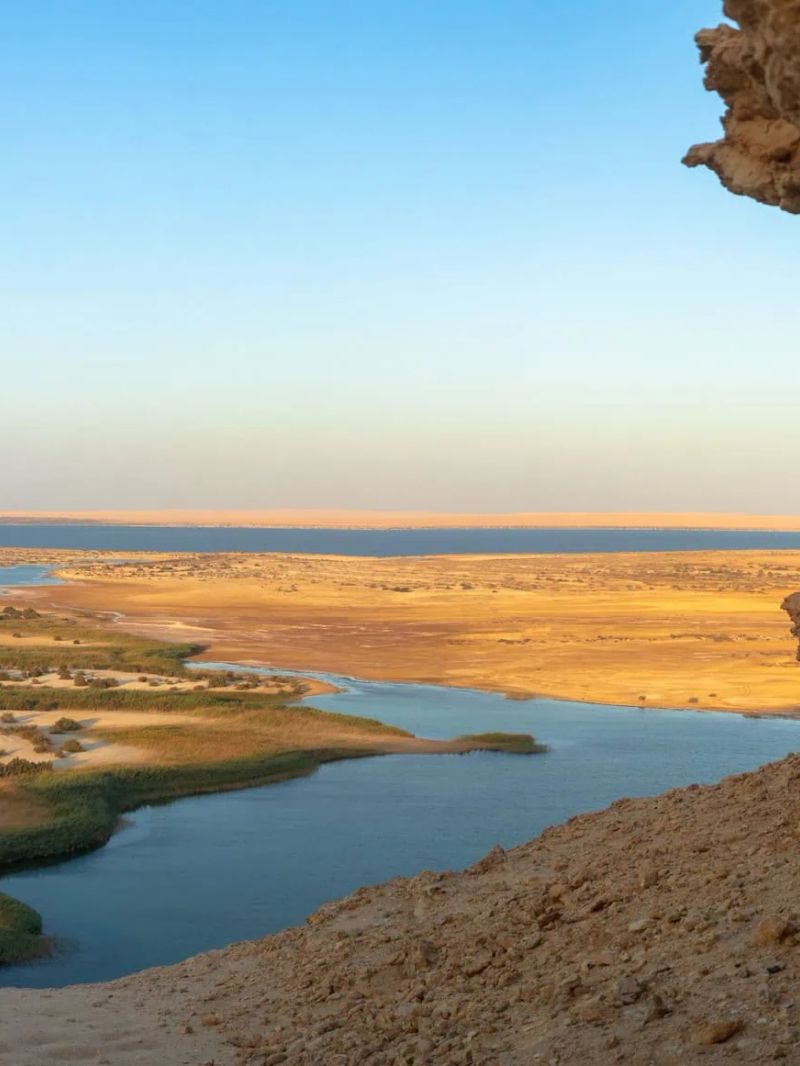 Wadi el-Rayan Waterfalls and Magic Lake — place