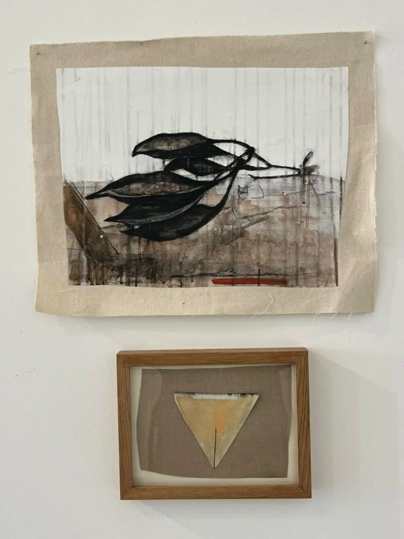 Diptych Caroub and Triangle