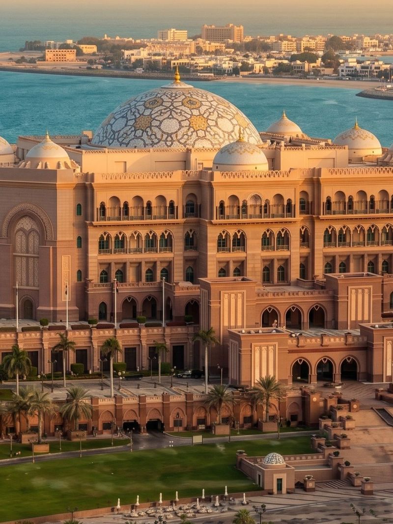Emirates Palace Domes & Archways — place