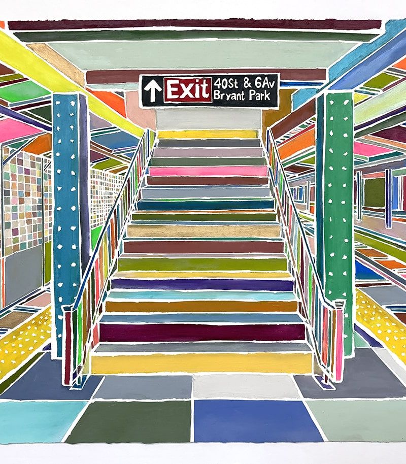 Exit Bryant Park