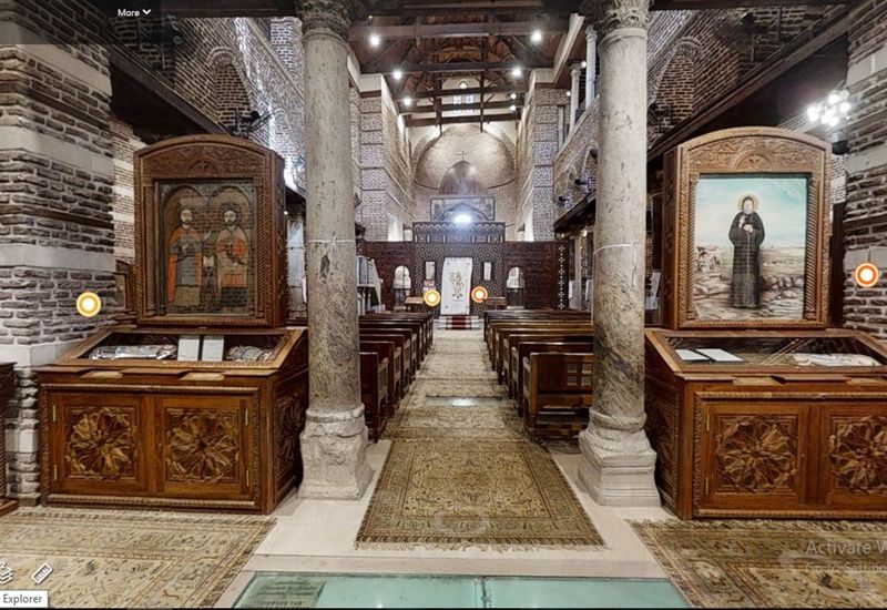 Church of Abu Serga (Saints Sergius and Bacchus) — place