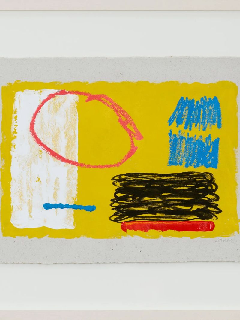 Pictographs (Yellow) #4