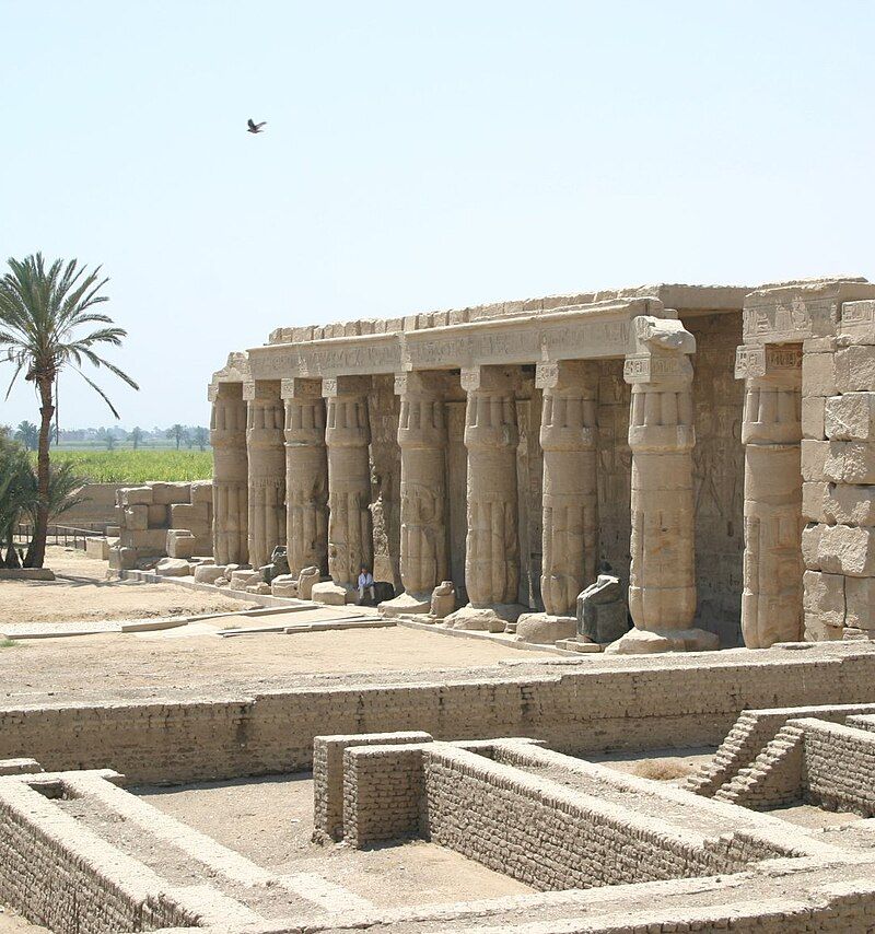 Temple of Seti I at Qurna — place