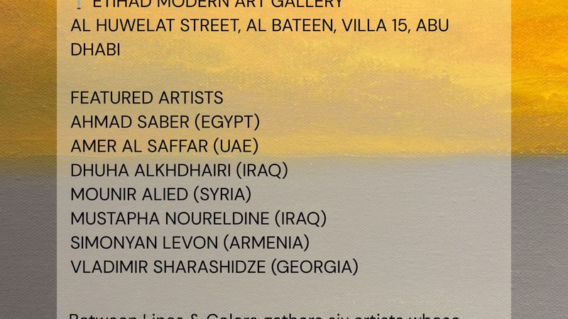 Between Lines & Colors Group Exhibition
