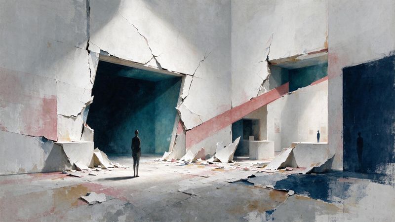 Editorial illustration: A New Chapter After Collapse: Artists Find Fresh Representation at Frieze London
