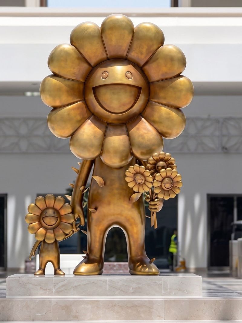 Flower Parent and Child by Takashi Murakami — place