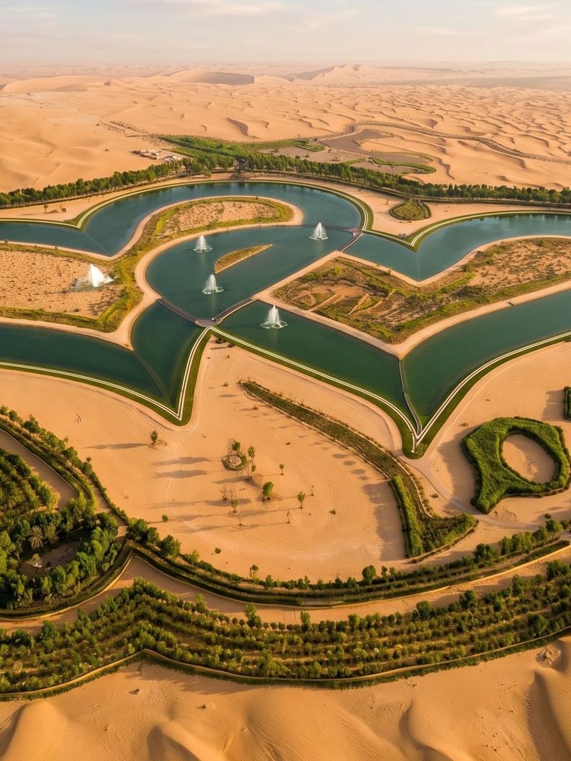 Love Lake, Al Qudra — place