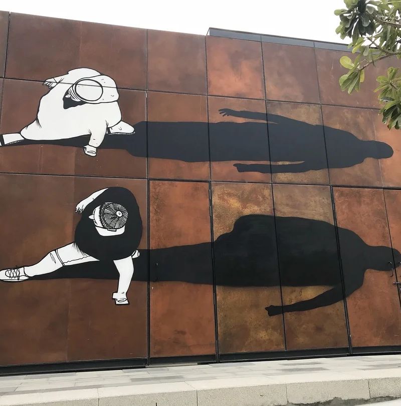 Alex Senna Murals, La Mer — place photo