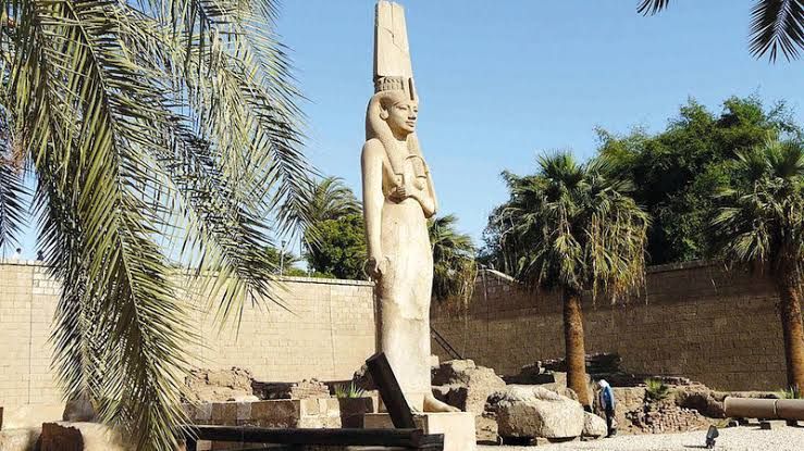 Open-Air Museum of Akhmim (Statue of Meritamun) — place