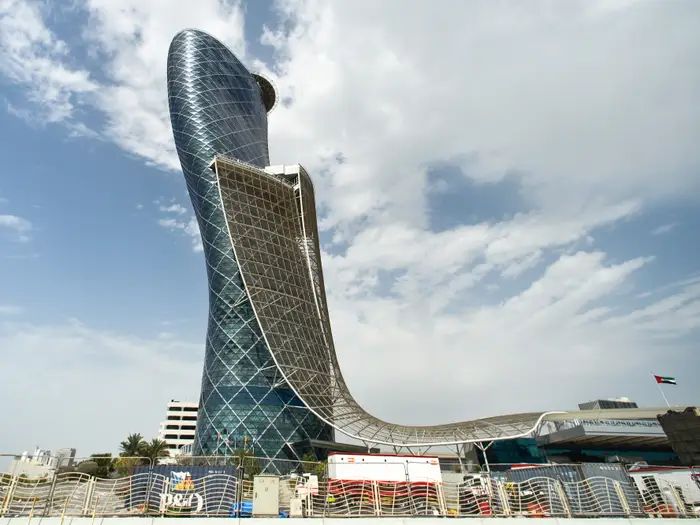 Capital Gate (The Leaning Tower of Abu Dhabi) — place