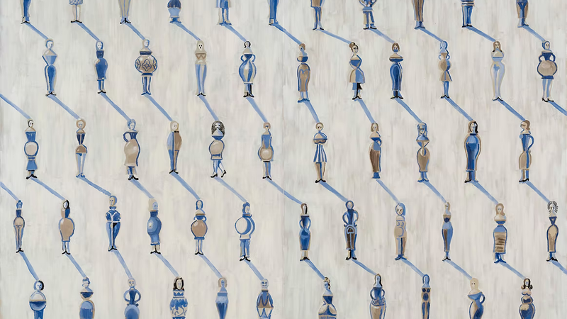 Pot People (Blue) — featured artwork
