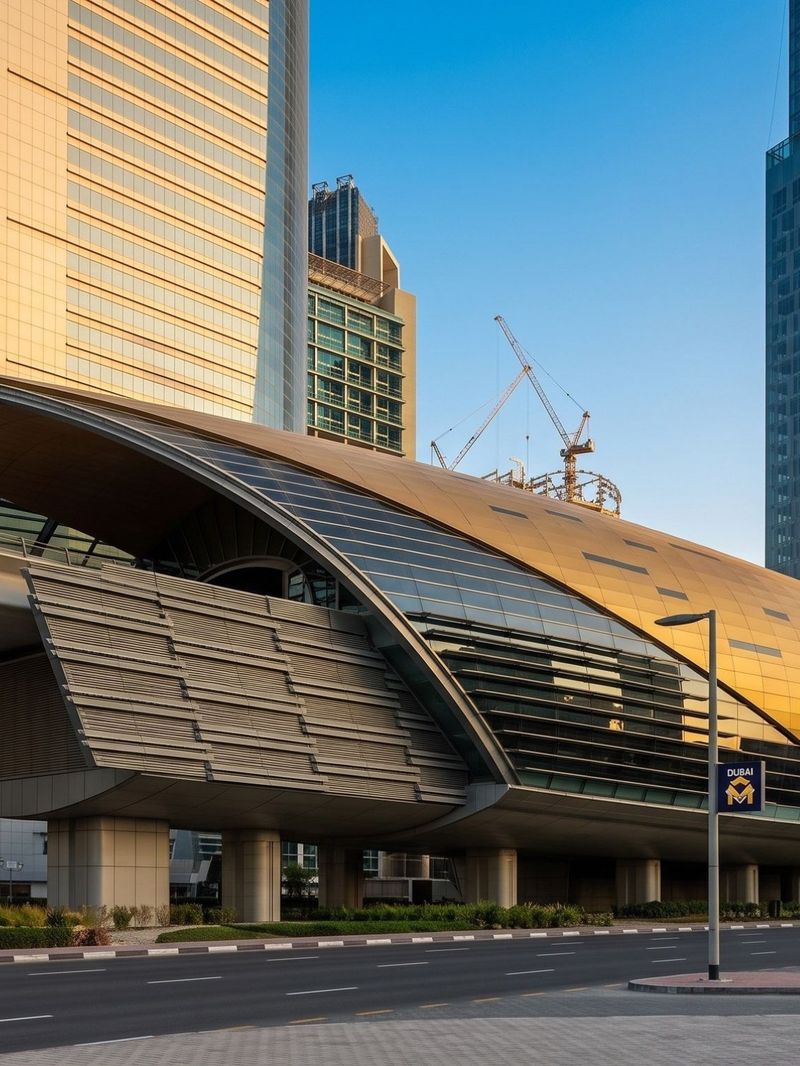 Dubai Metro Station Shells — place