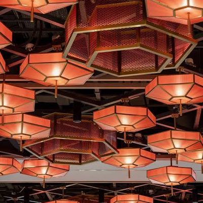 Neon City Light Installation