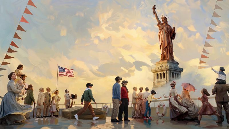 A Statue for Liberty: An Immersive Virtual Reality Experience