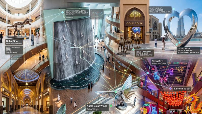 Art Installations in The Dubai Mall: A Complete Guide to Every Sculpture and Feature