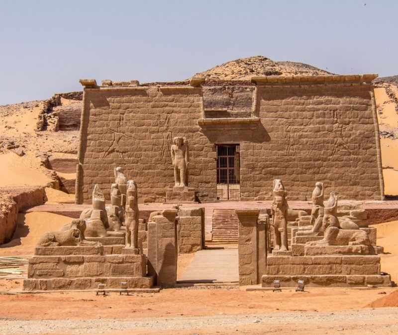 Dakka and Maharraqa Temples — place