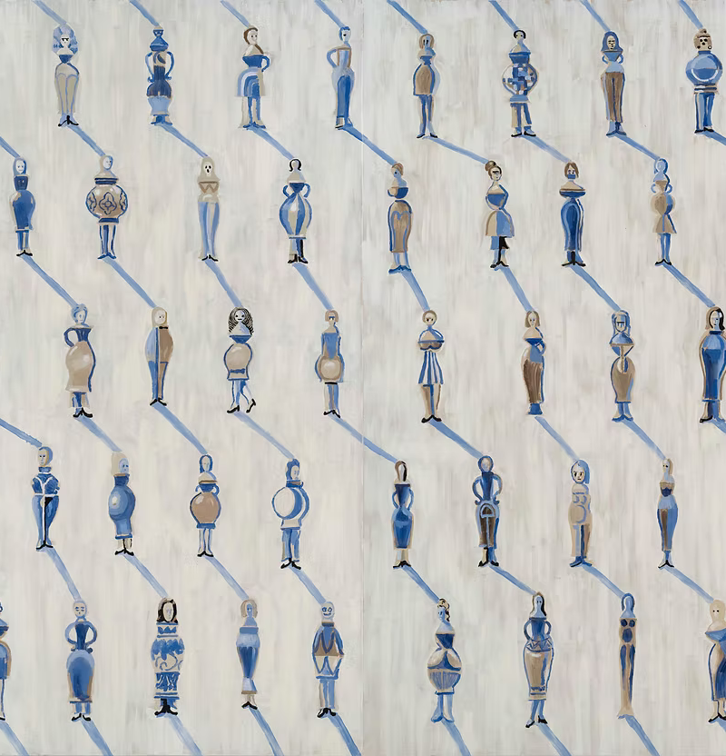 Pot People (Blue)