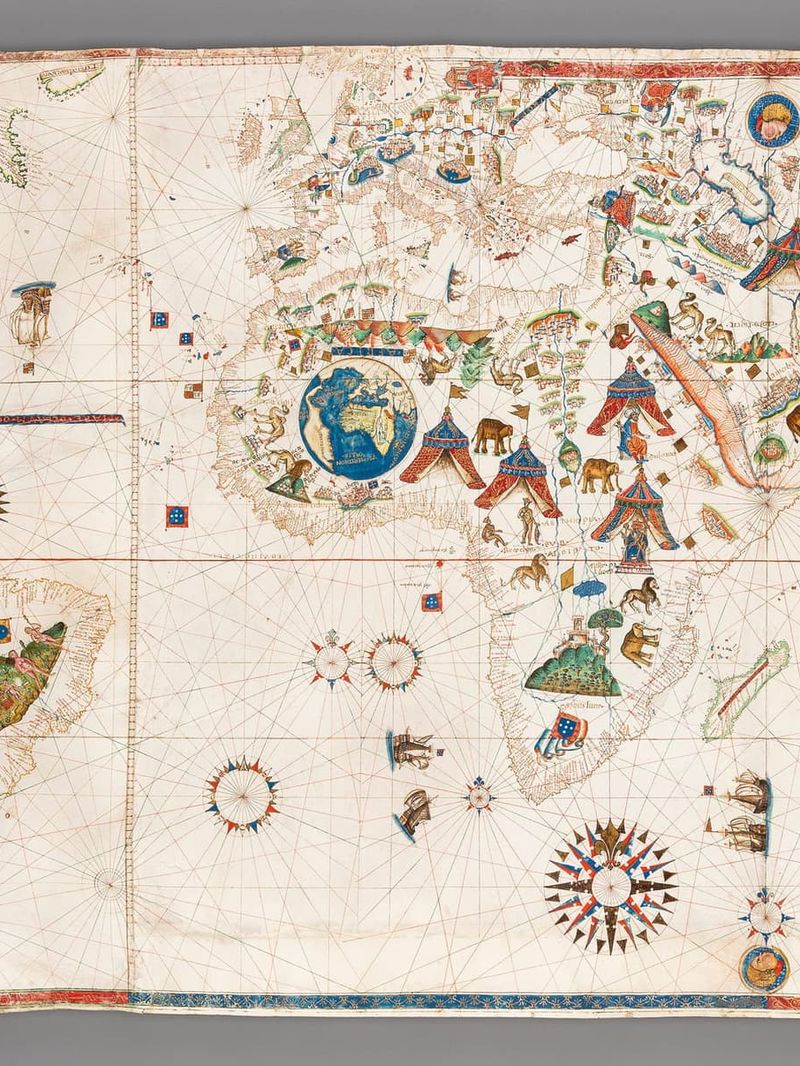 Planisphere (Flat Map of the World)