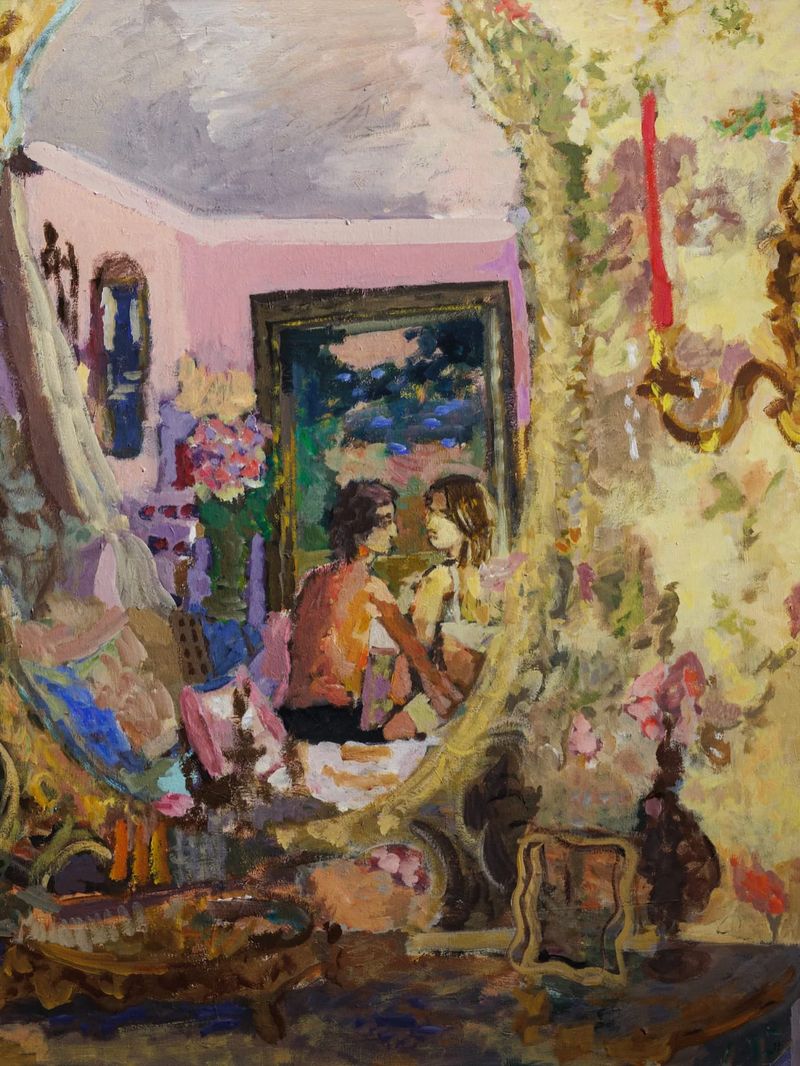 Behind the Mirror