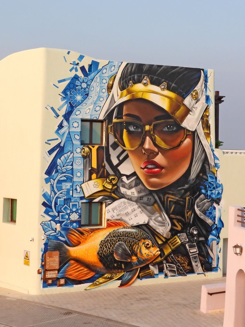 Sofles Mural, Mina District — place