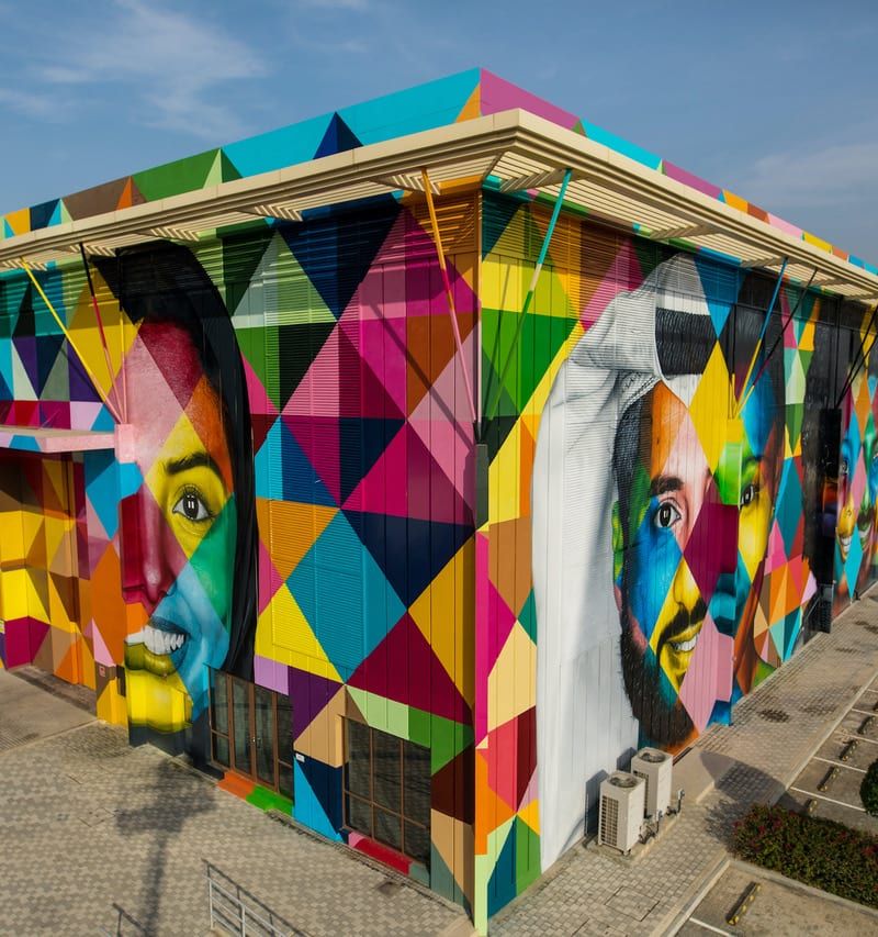 Tolerance by Eduardo Kobra — place