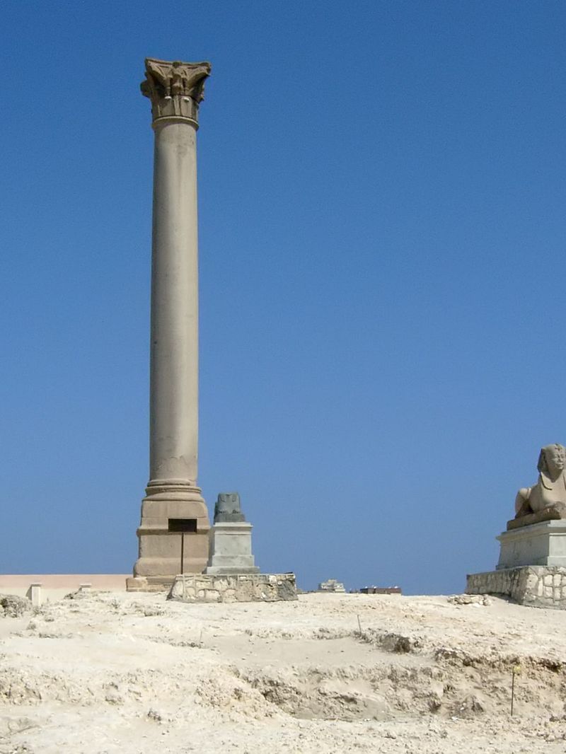 Pompey's Pillar and the Serapeum — place