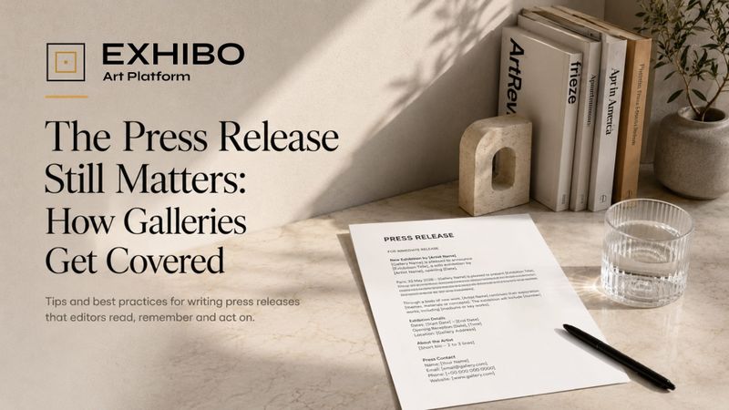 The Press Release Still Matters: How Galleries Get Covered