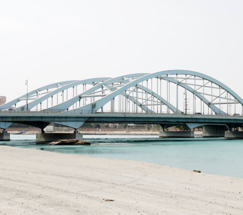 Al Maqta Bridge — place